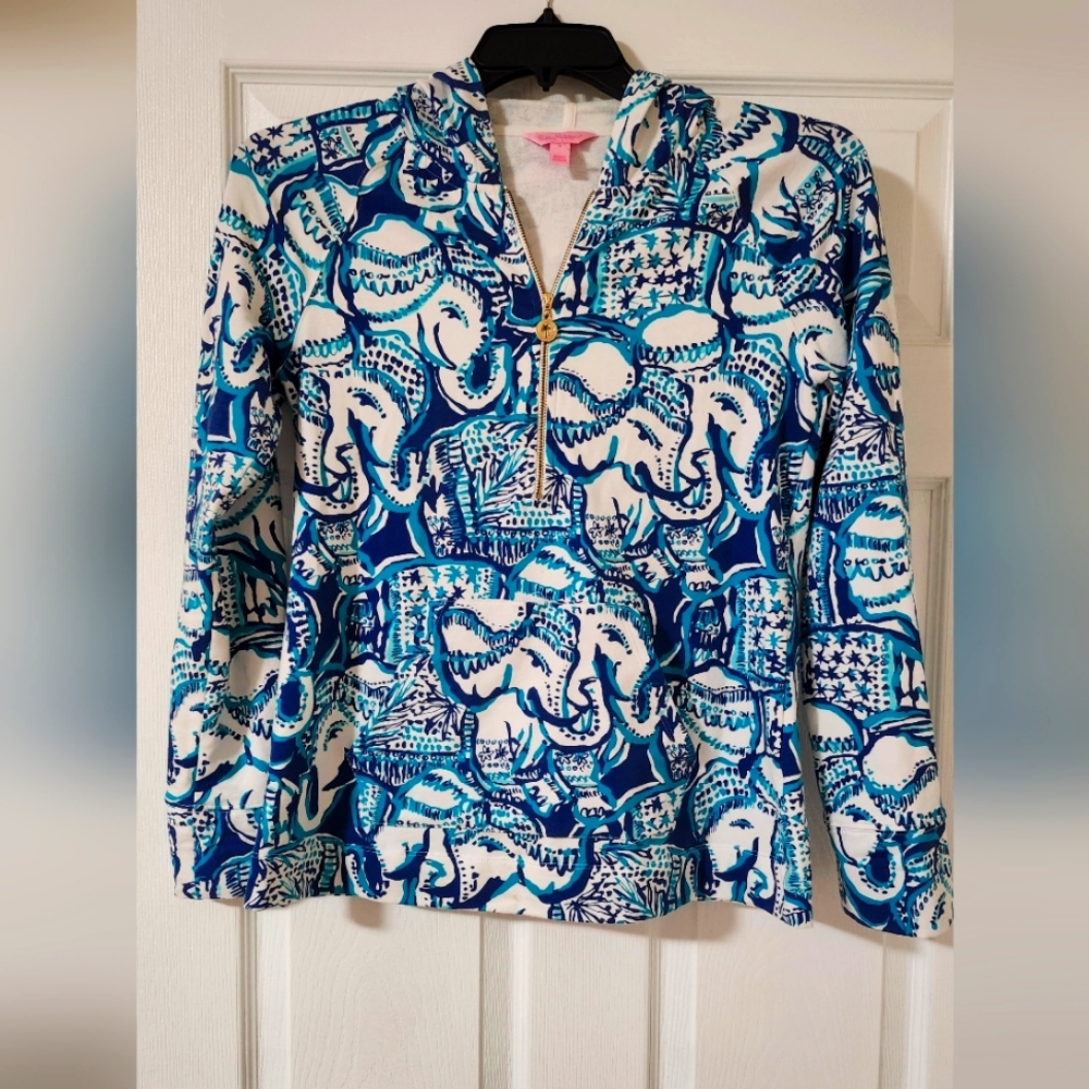 Lilly Pulitzer UPF 50+ HOODED SKIPPER